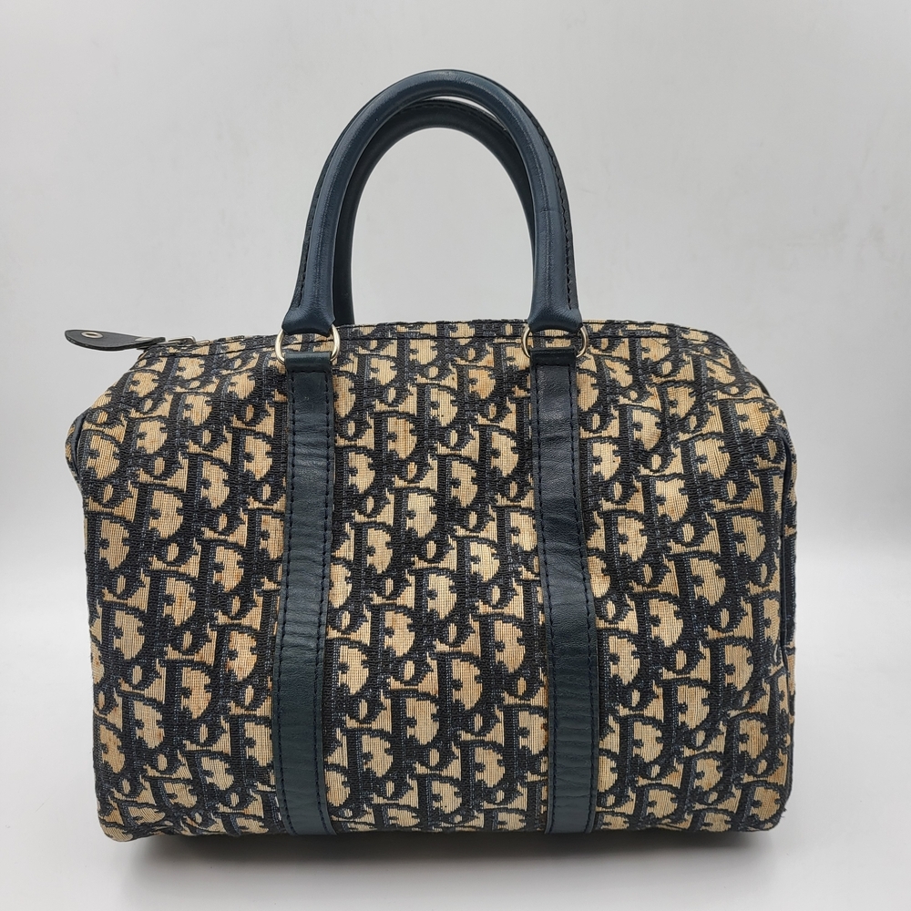 Christian Dior Oblique Boston 30 Bag..Authentic...W/Coa.